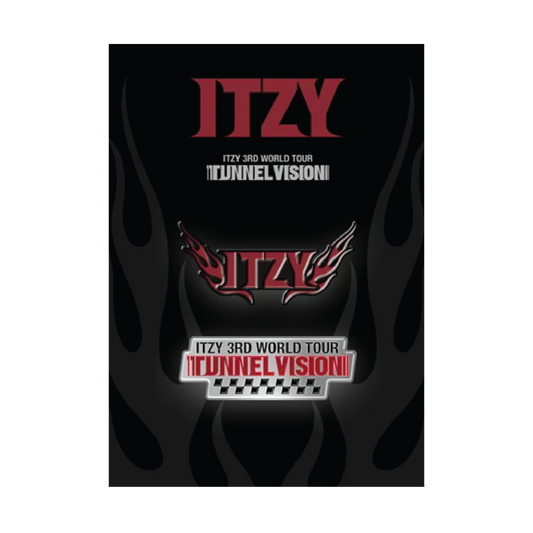ITZY METAL BADGE